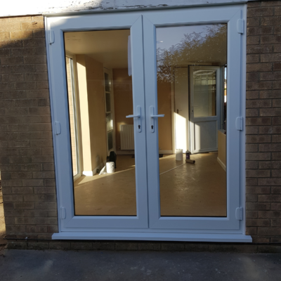 Window-To-French-Door-by UPVC Installations Lincolnshire