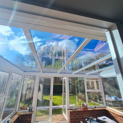 New Conservatory Glass Roof